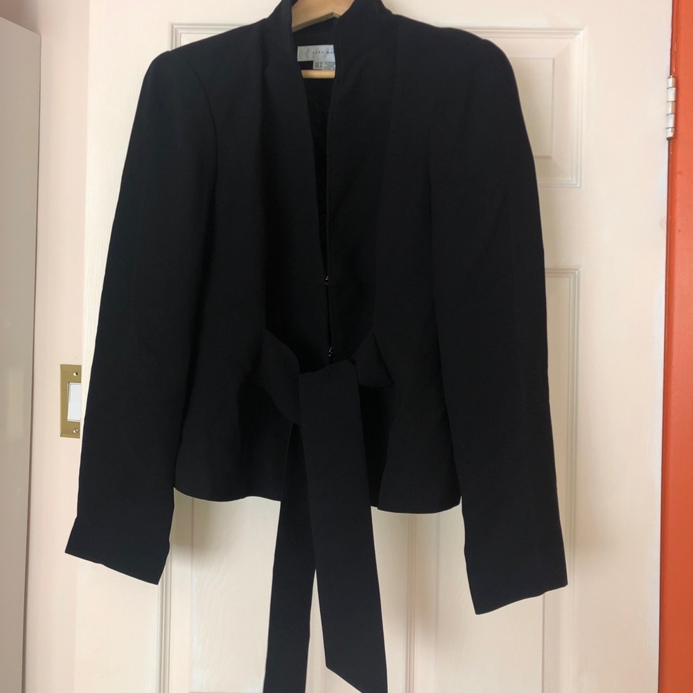 Black Belted Blazer